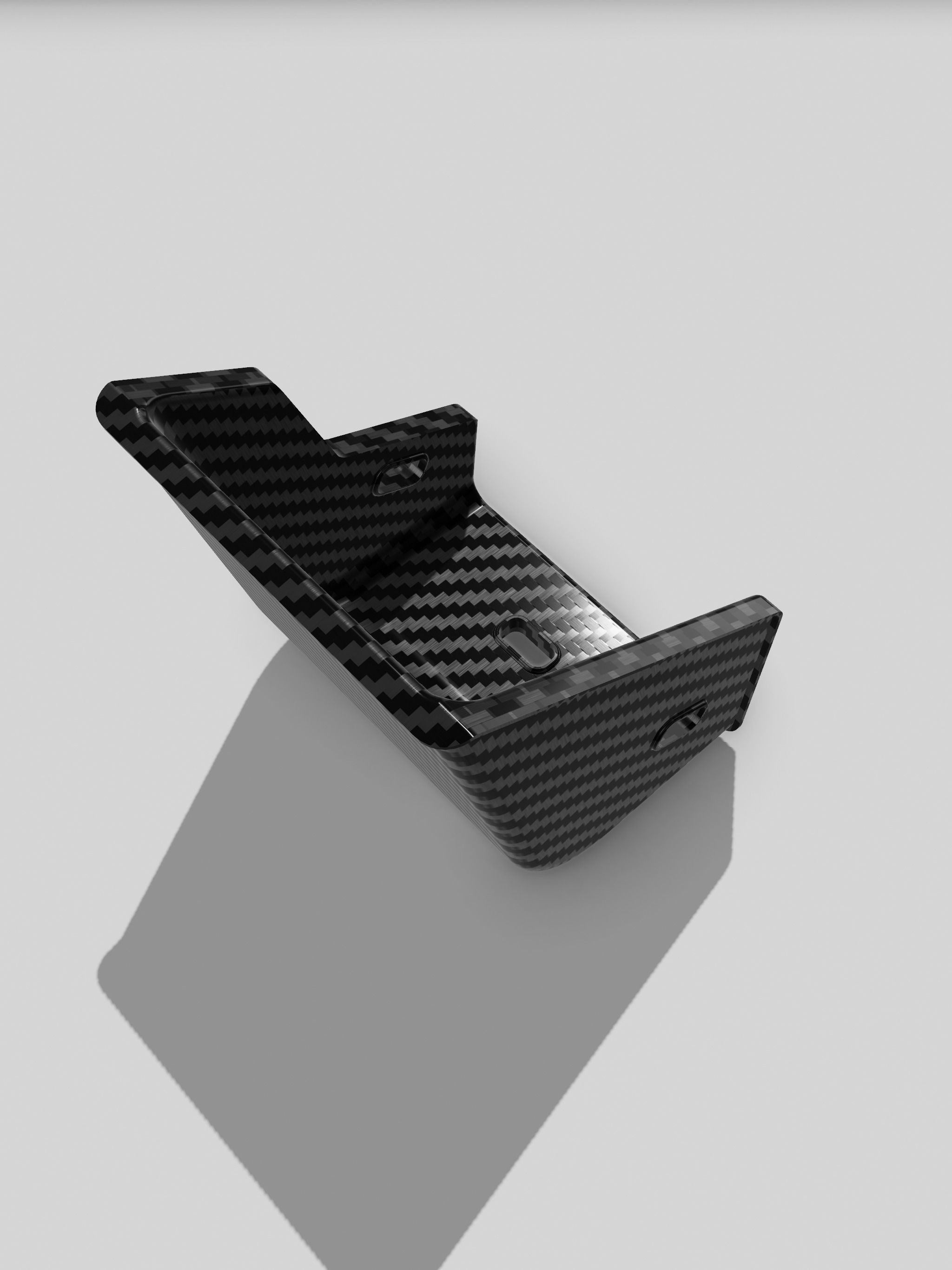 Pro Mod seat Carbon Fiber style 2 styles 3D print model_1