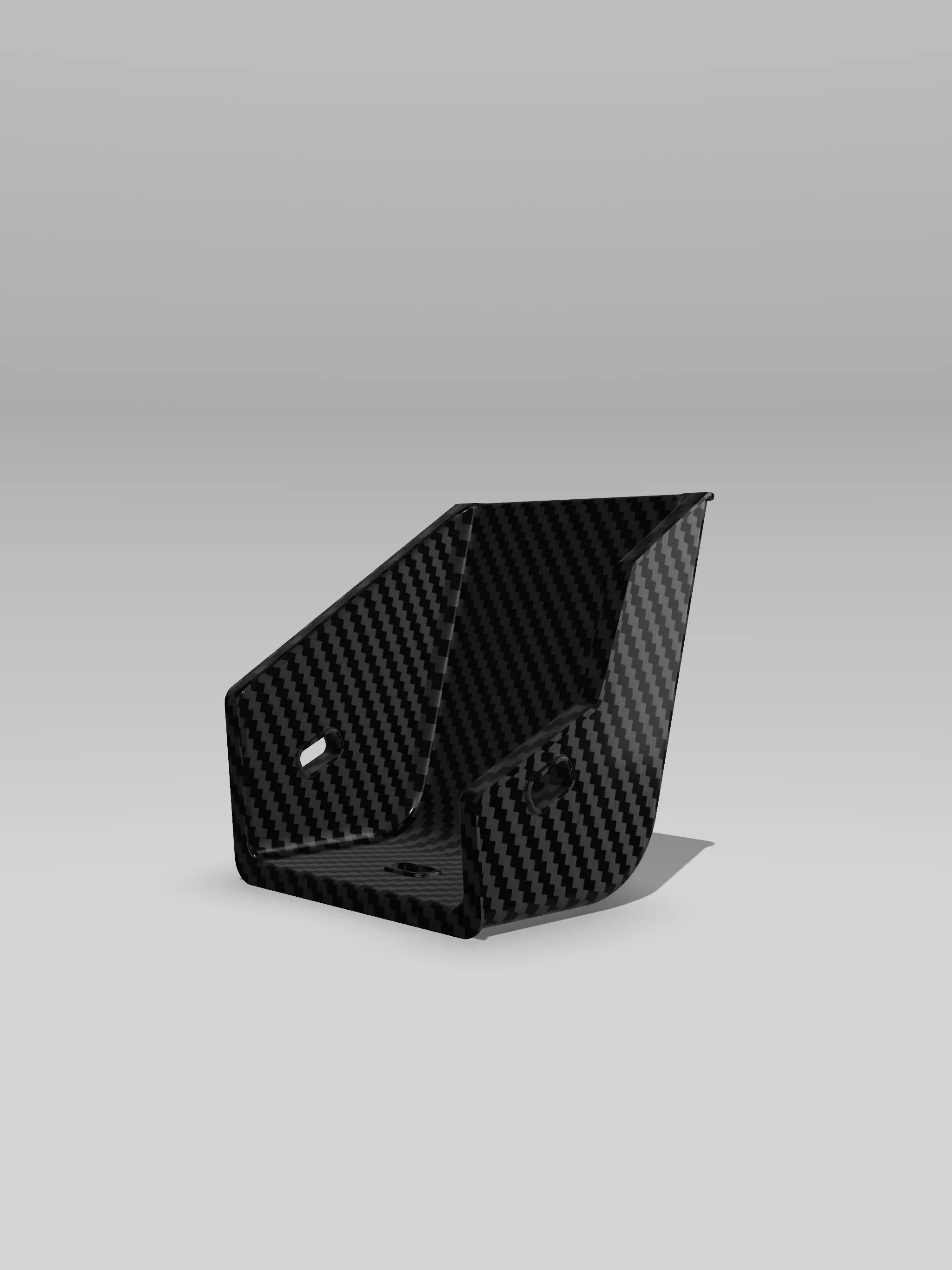 Pro Mod seat Carbon Fiber style 2 styles 3D print model_0