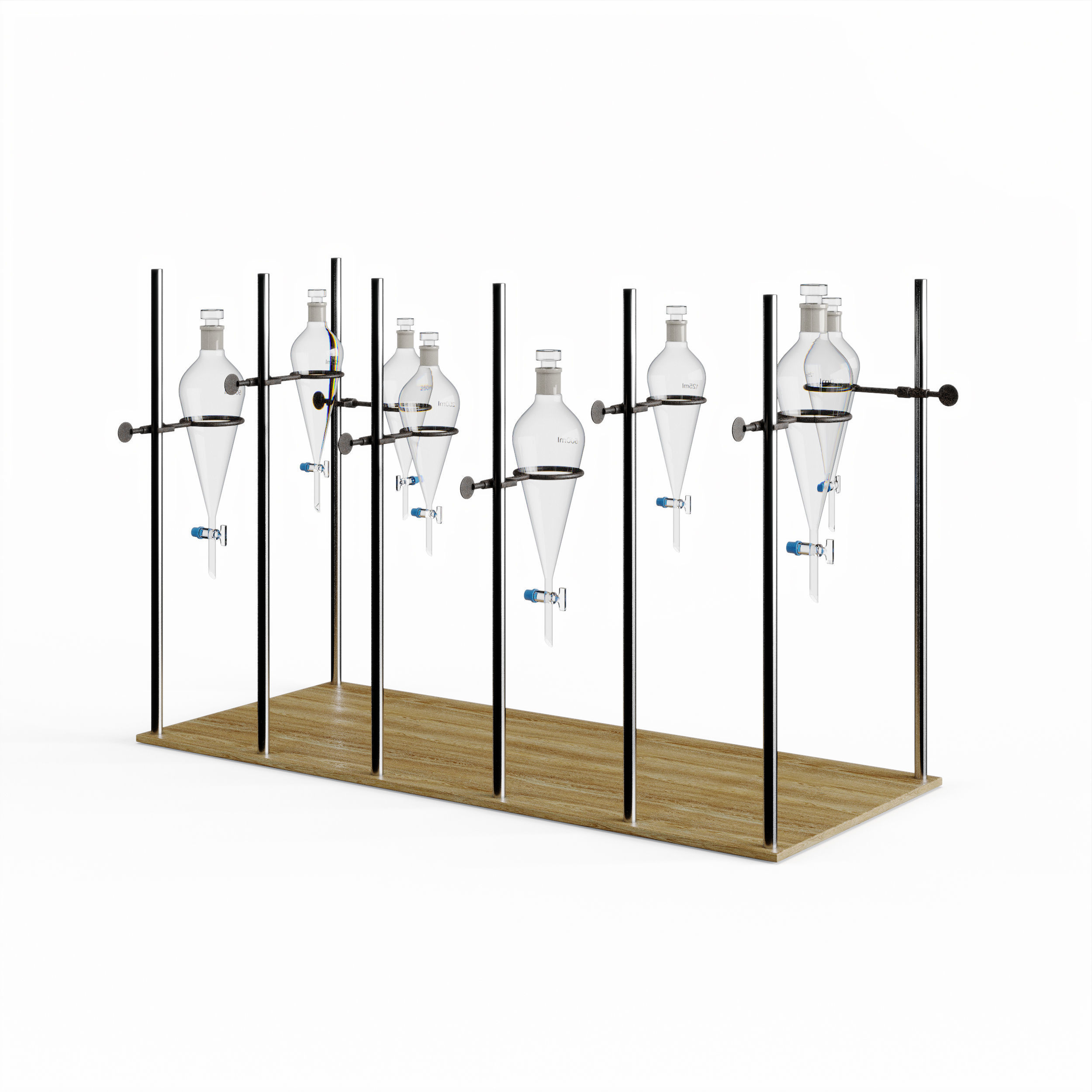 Separating funnel 3D model_9