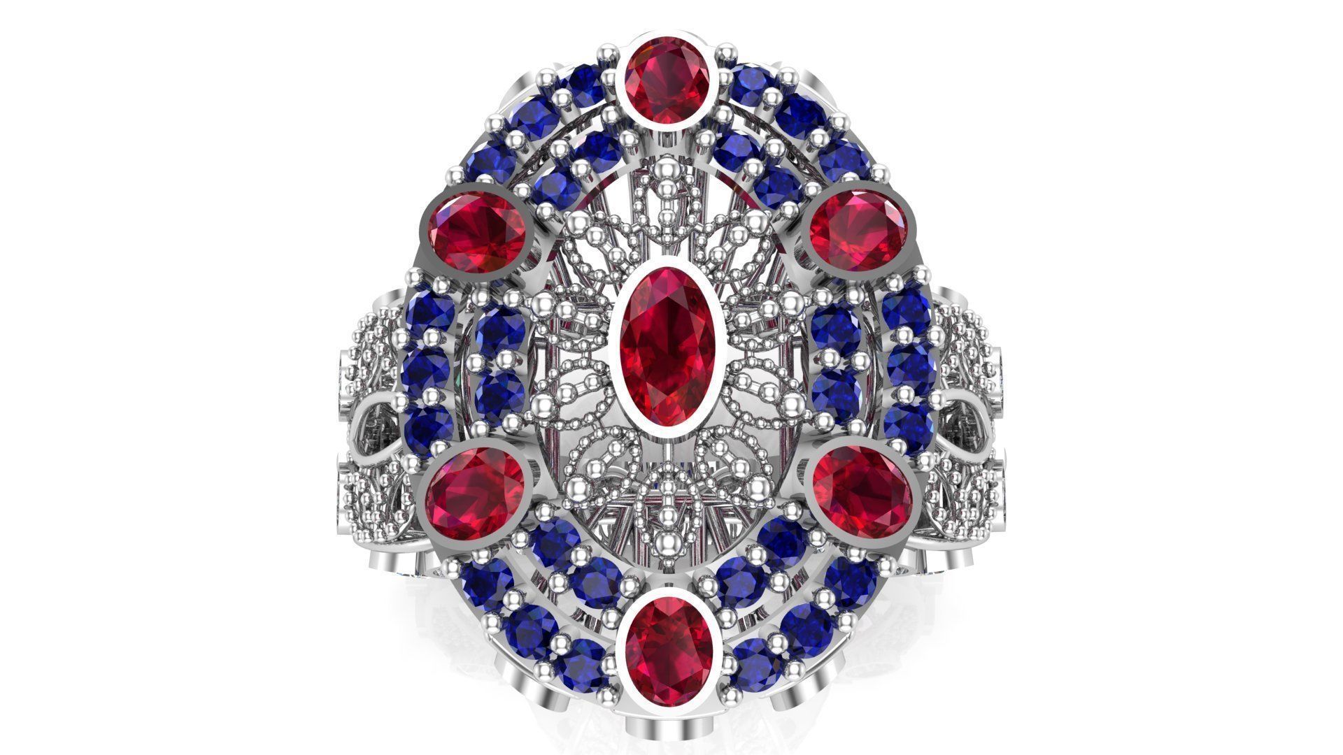 Special Ring A12  3D print model_6