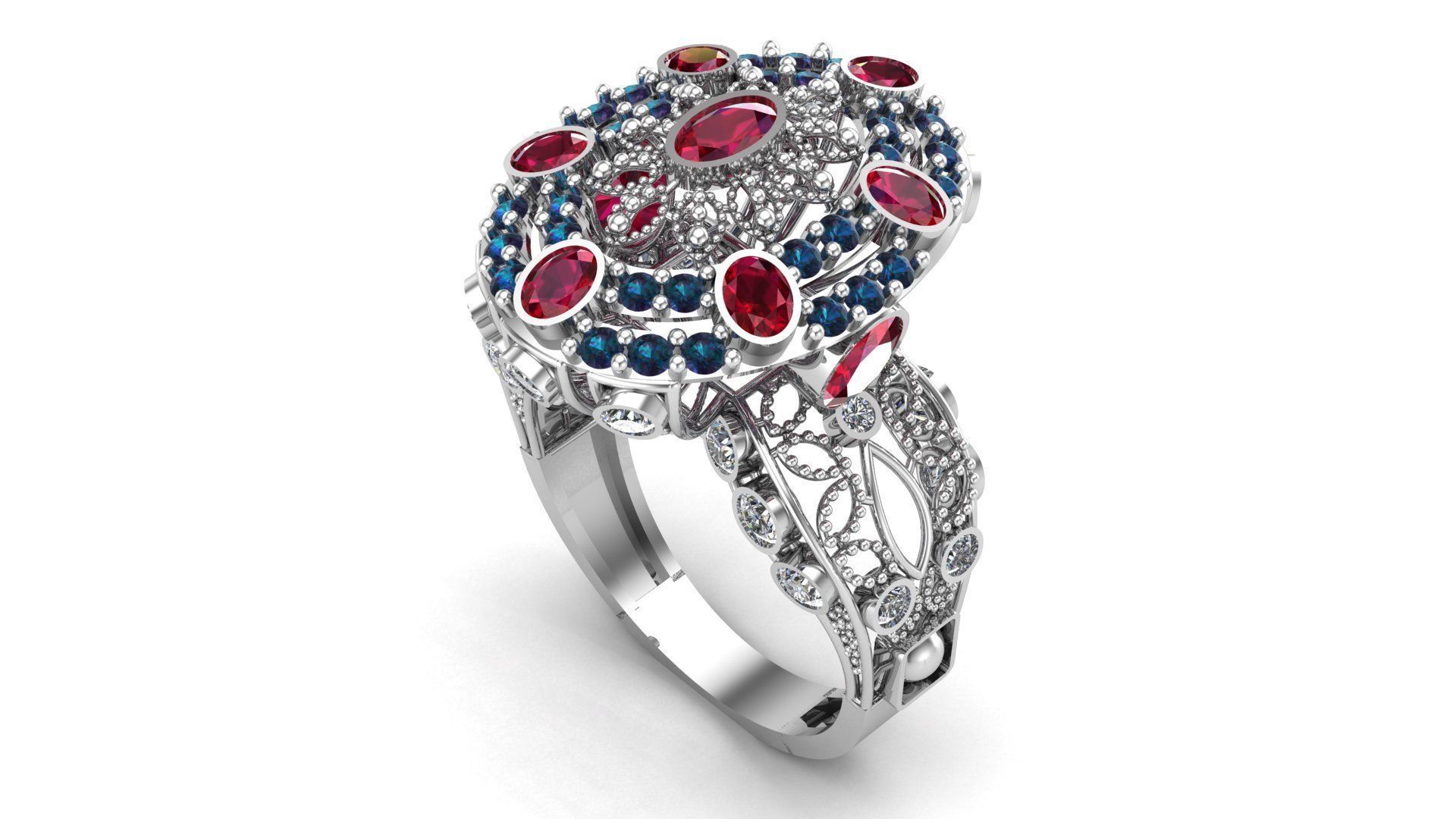 Special Ring A12  3D print model_9