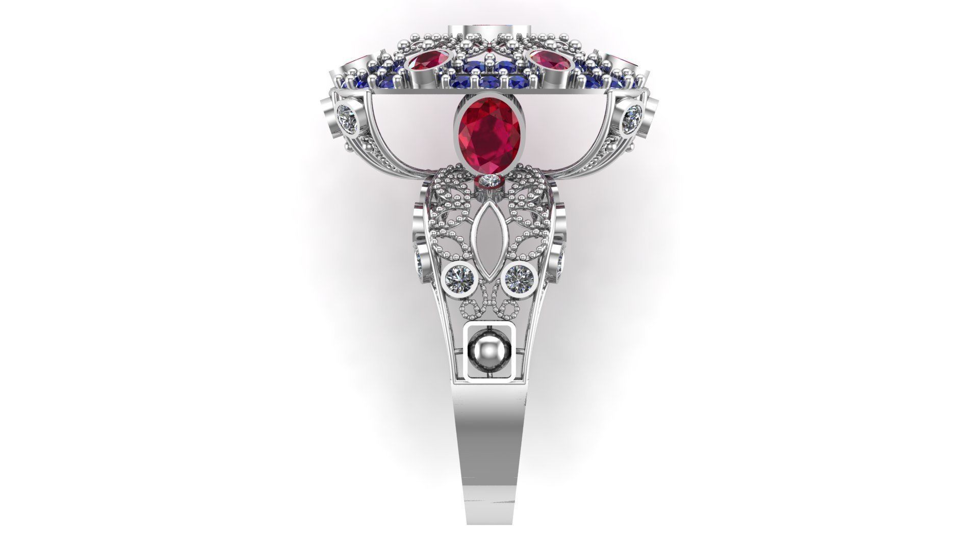 Special Ring A12  3D print model_7