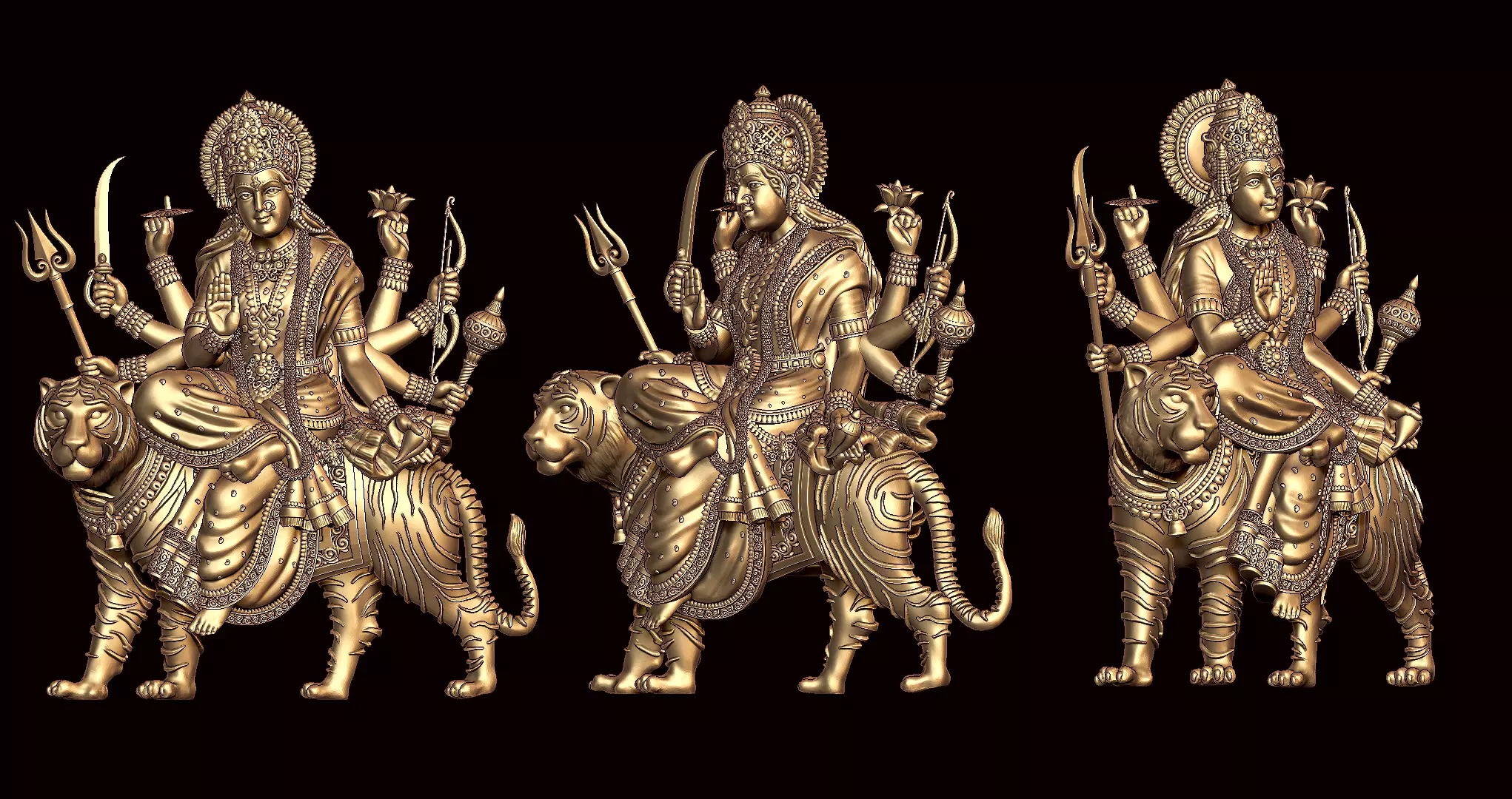 Durga Devi 3D print model