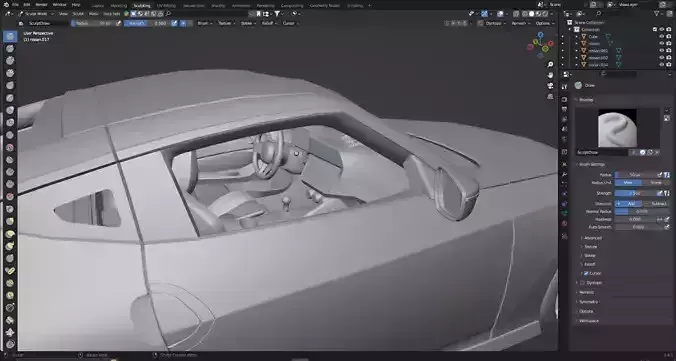 Nissan 400Z blender file