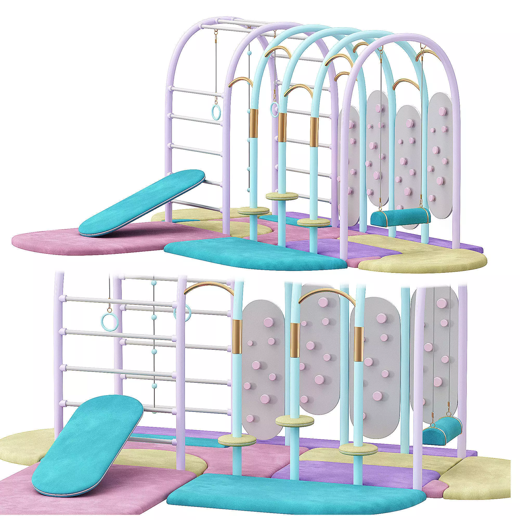 BUBBLE GUM GYM 3D model