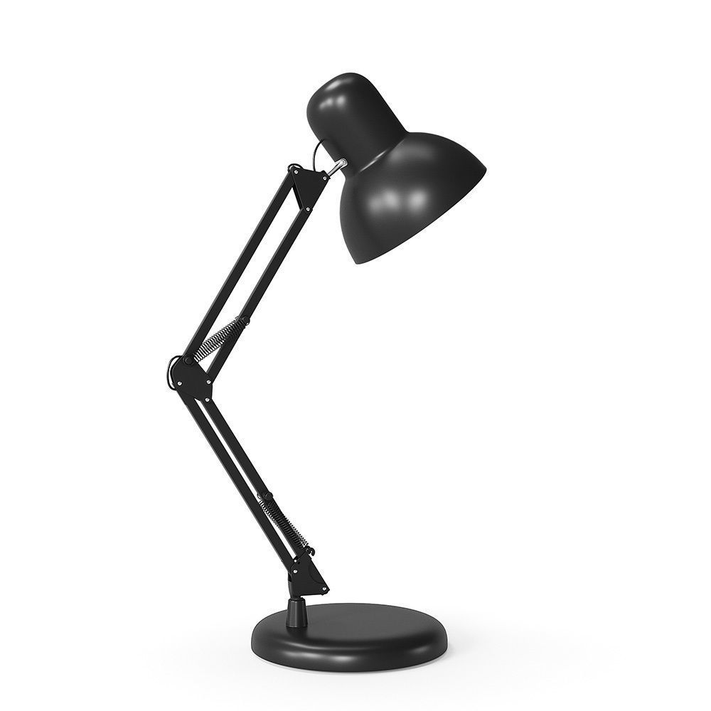 Retro Desk Lamp 3D model_1
