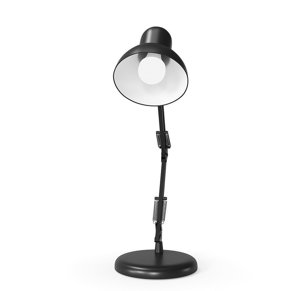 Retro Desk Lamp 3D model_5