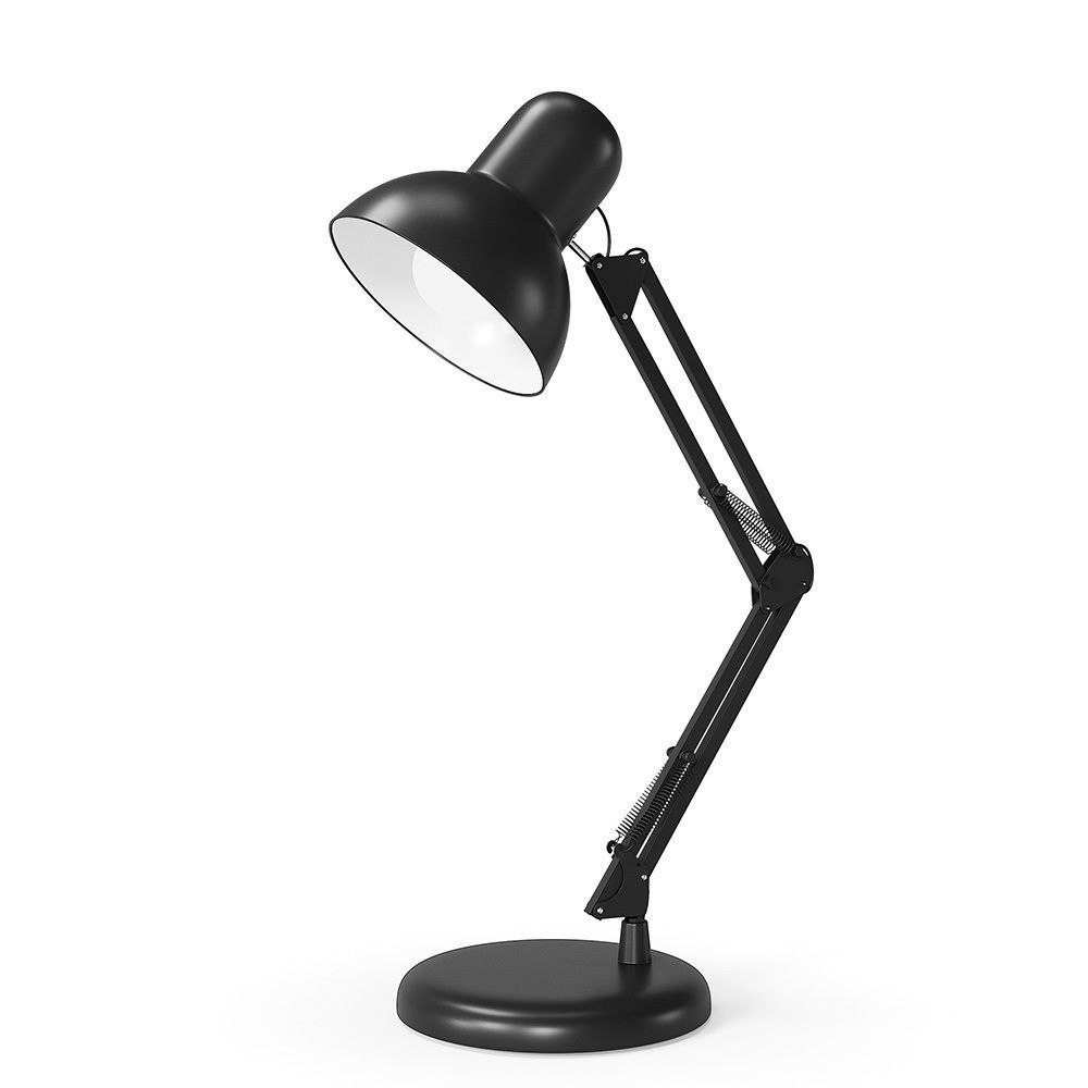 Retro Desk Lamp 3D model_4