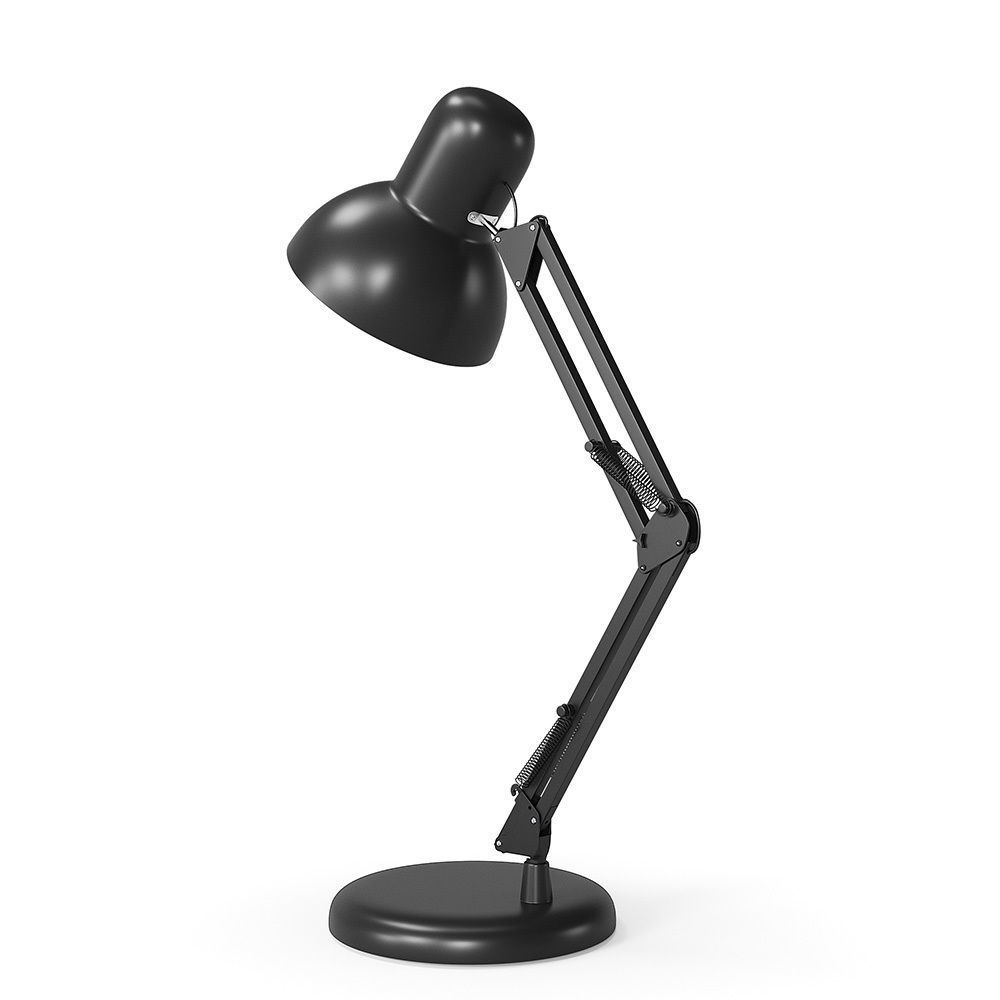 Retro Desk Lamp 3D model_3