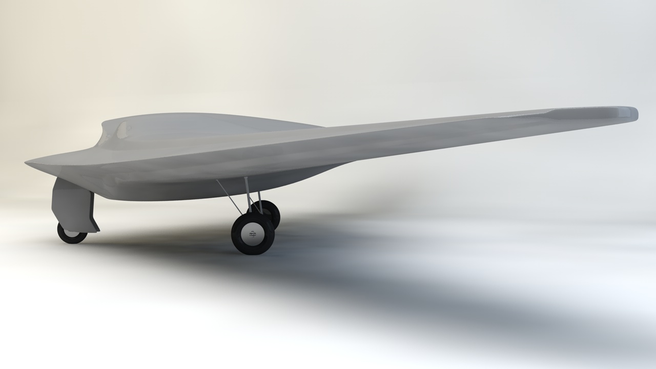 RQ170 Sentinel Drone 3D model_1