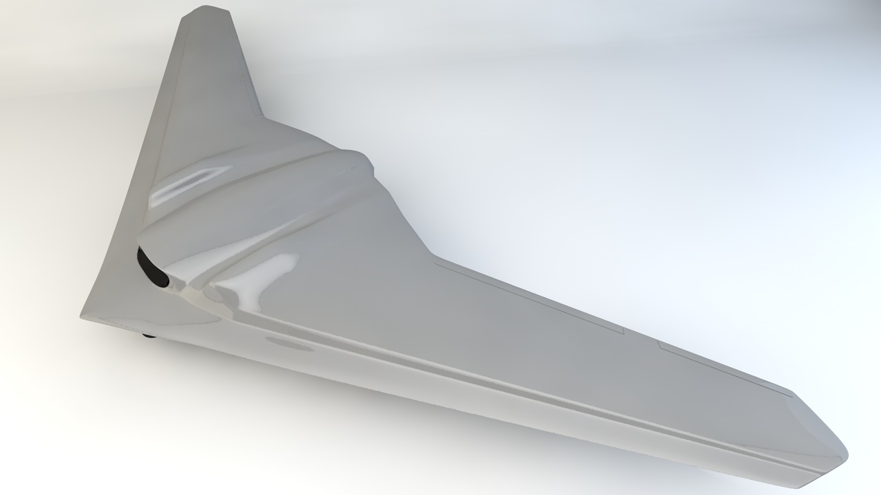 RQ170 Sentinel Drone 3D model_3