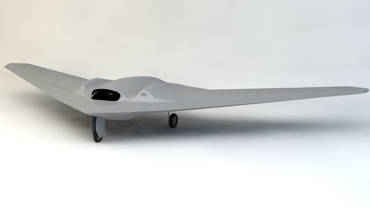 RQ170 Sentinel Drone 3D model_2