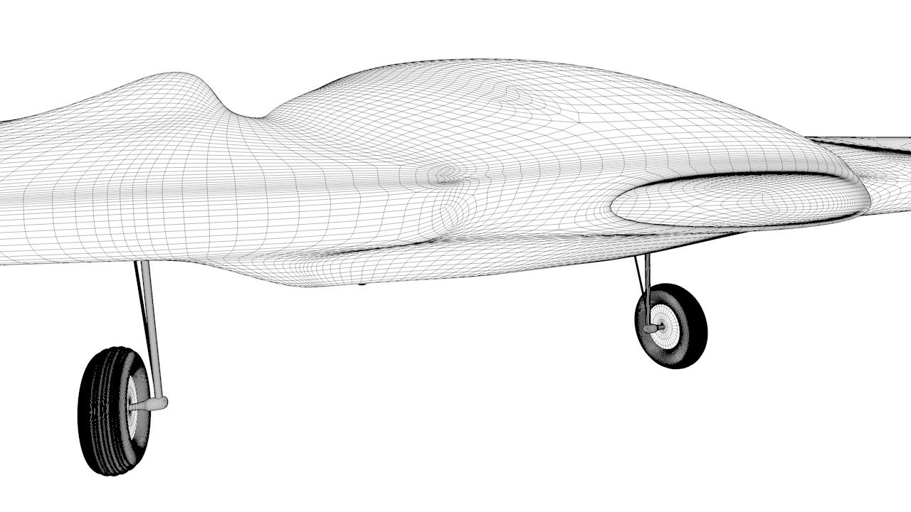 RQ170 Sentinel Drone 3D model_12