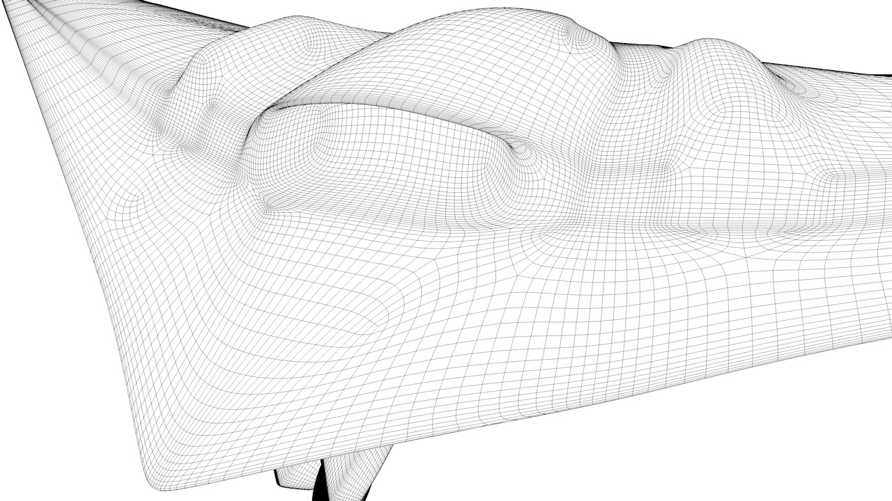 RQ170 Sentinel Drone 3D model_9