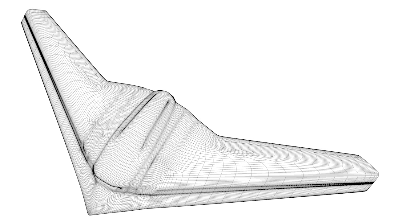 RQ170 Sentinel Drone 3D model_8