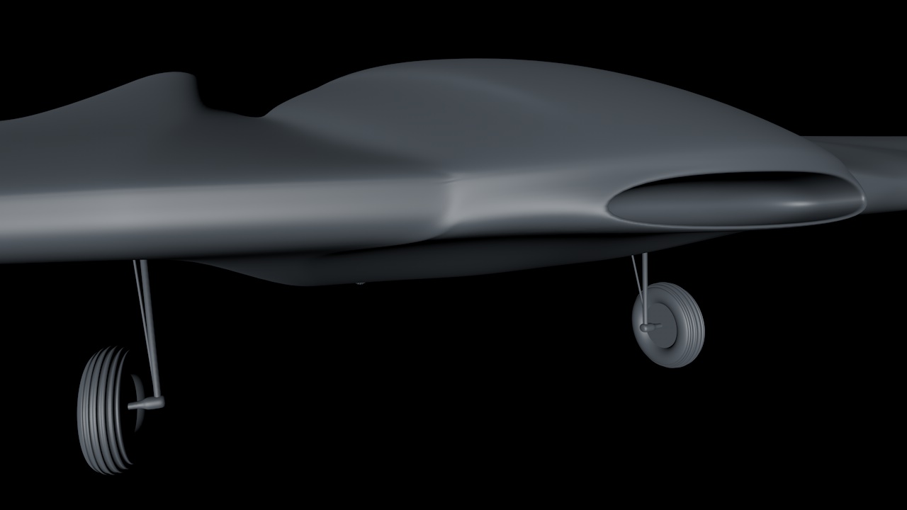 RQ170 Sentinel Drone 3D model_13