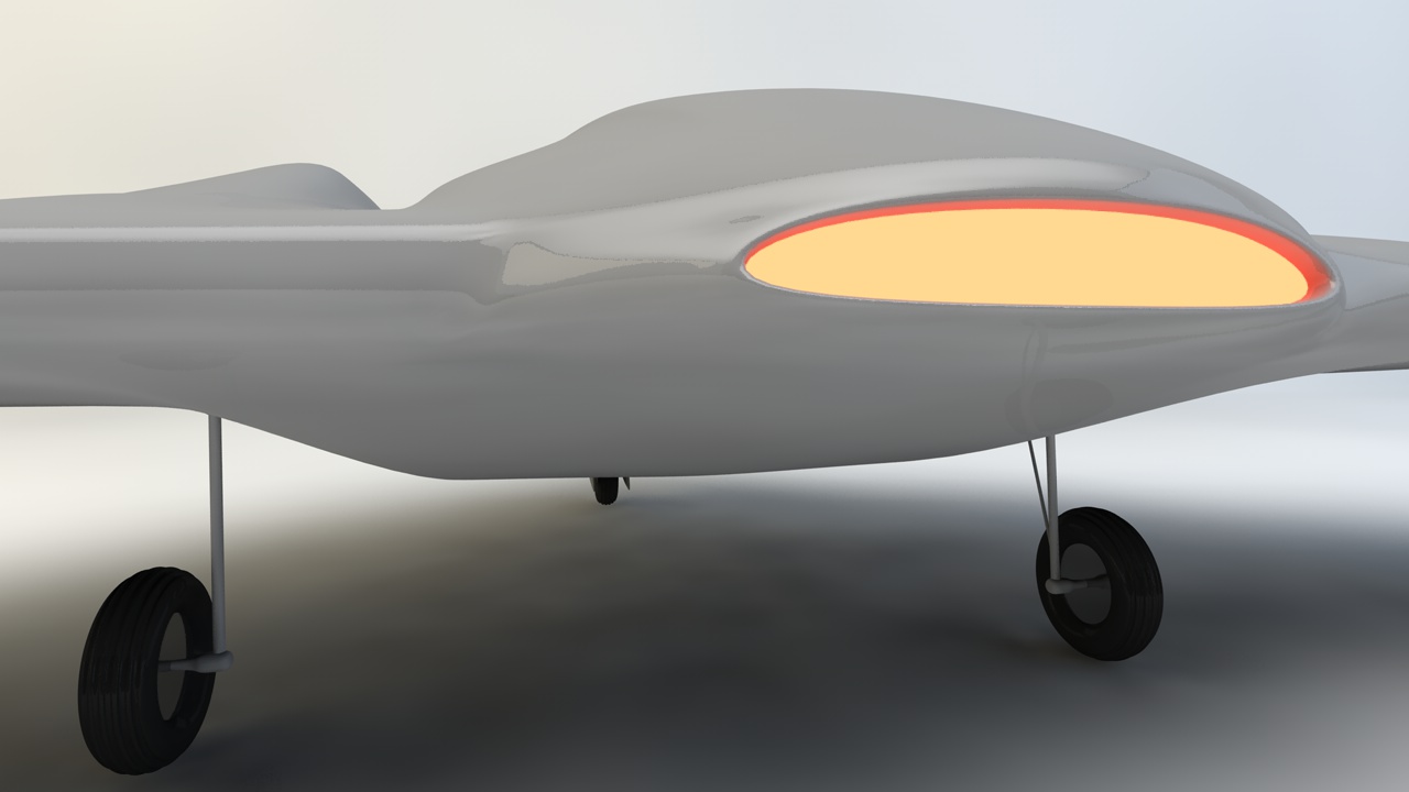 RQ170 Sentinel Drone 3D model_5