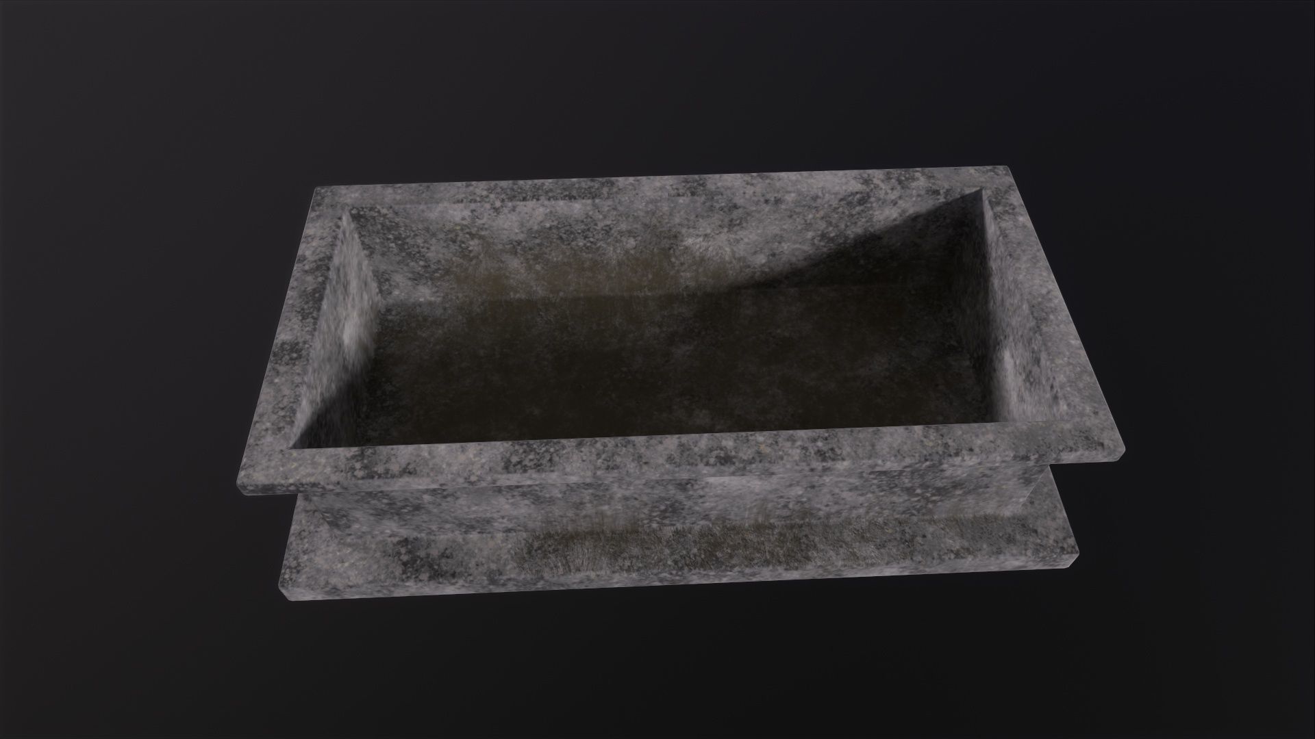 Old tomb 3D Model Low-poly 3D model_6