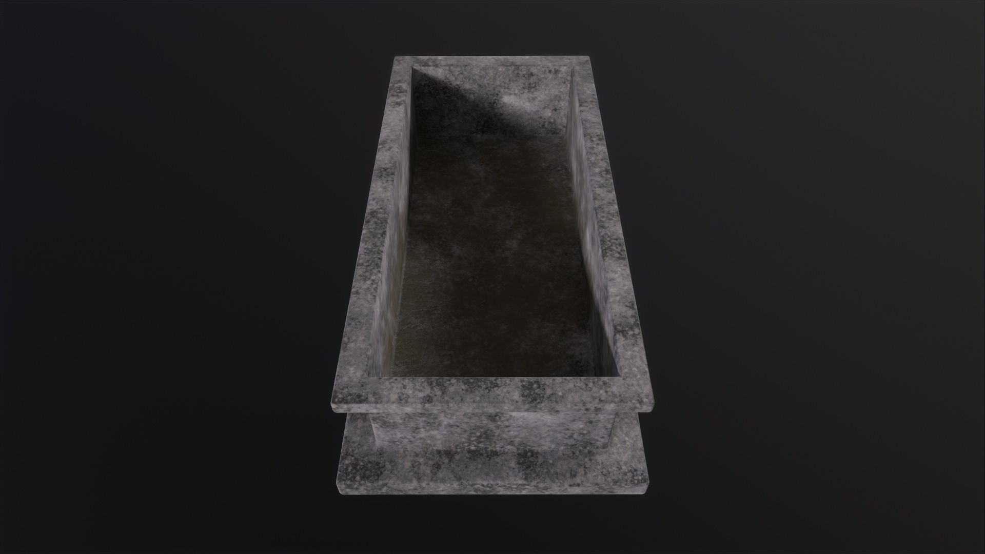 Old tomb 3D Model Low-poly 3D model_5
