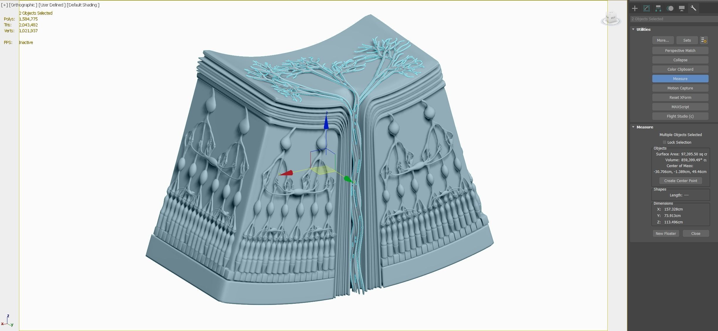 Retina Anatomy 3D print model_9