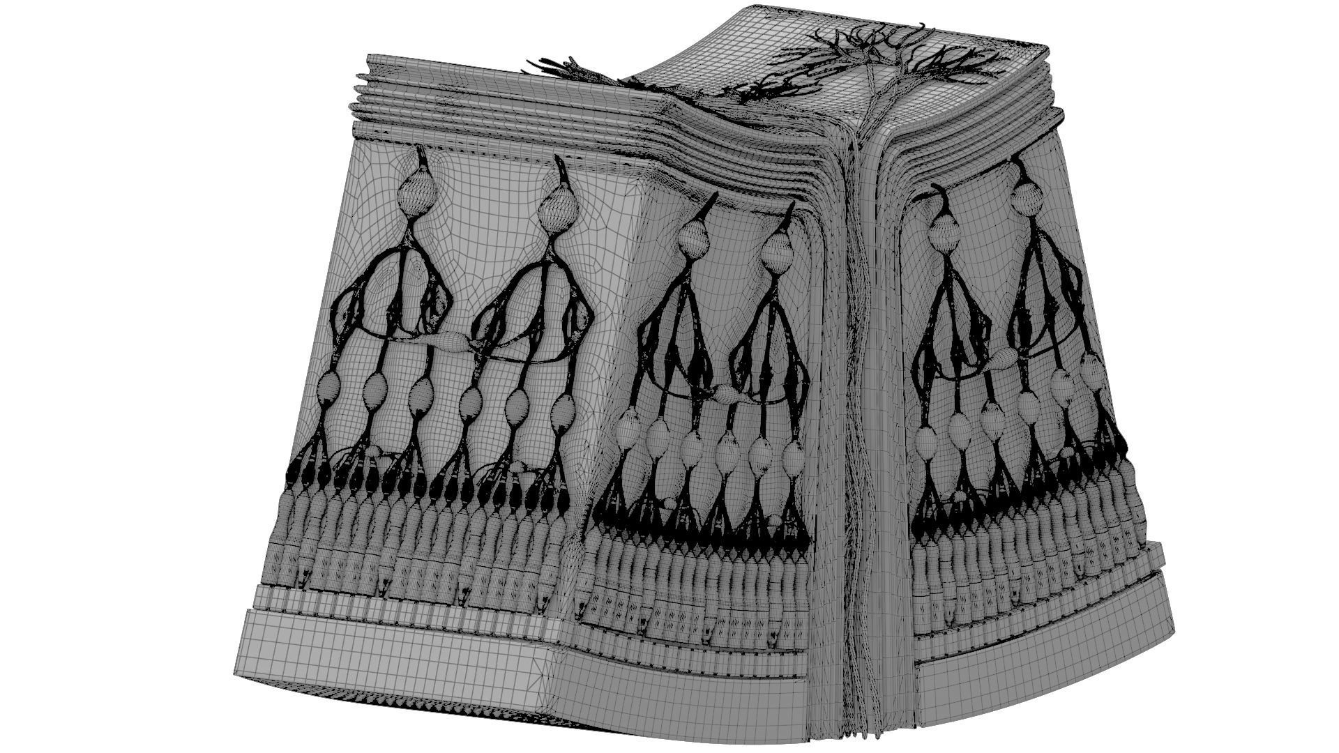 Retina Anatomy 3D print model_7