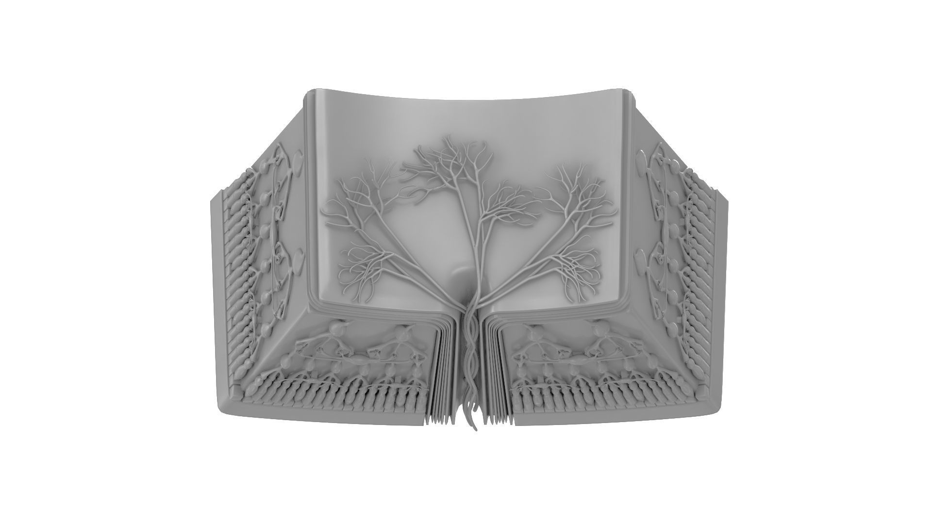 Retina Anatomy 3D print model_4