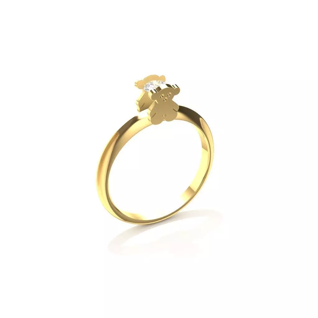 Tous Ring 3D print model_0