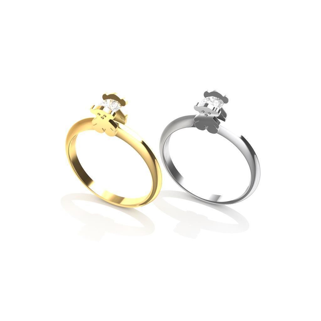 Tous Ring 3D print model_4