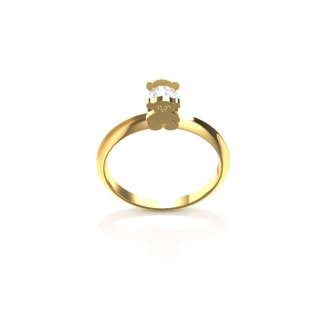 Tous Ring 3D print model_2