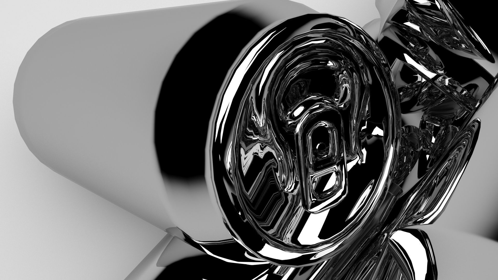 Aluminium Soda Cans Set 3D model_8