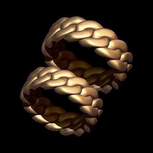 Cuban Chain Ring 3D print model