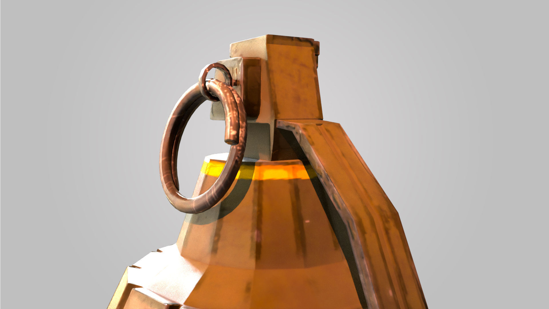 Grenade - F1 Grenade - FPS Combat 3D model_12