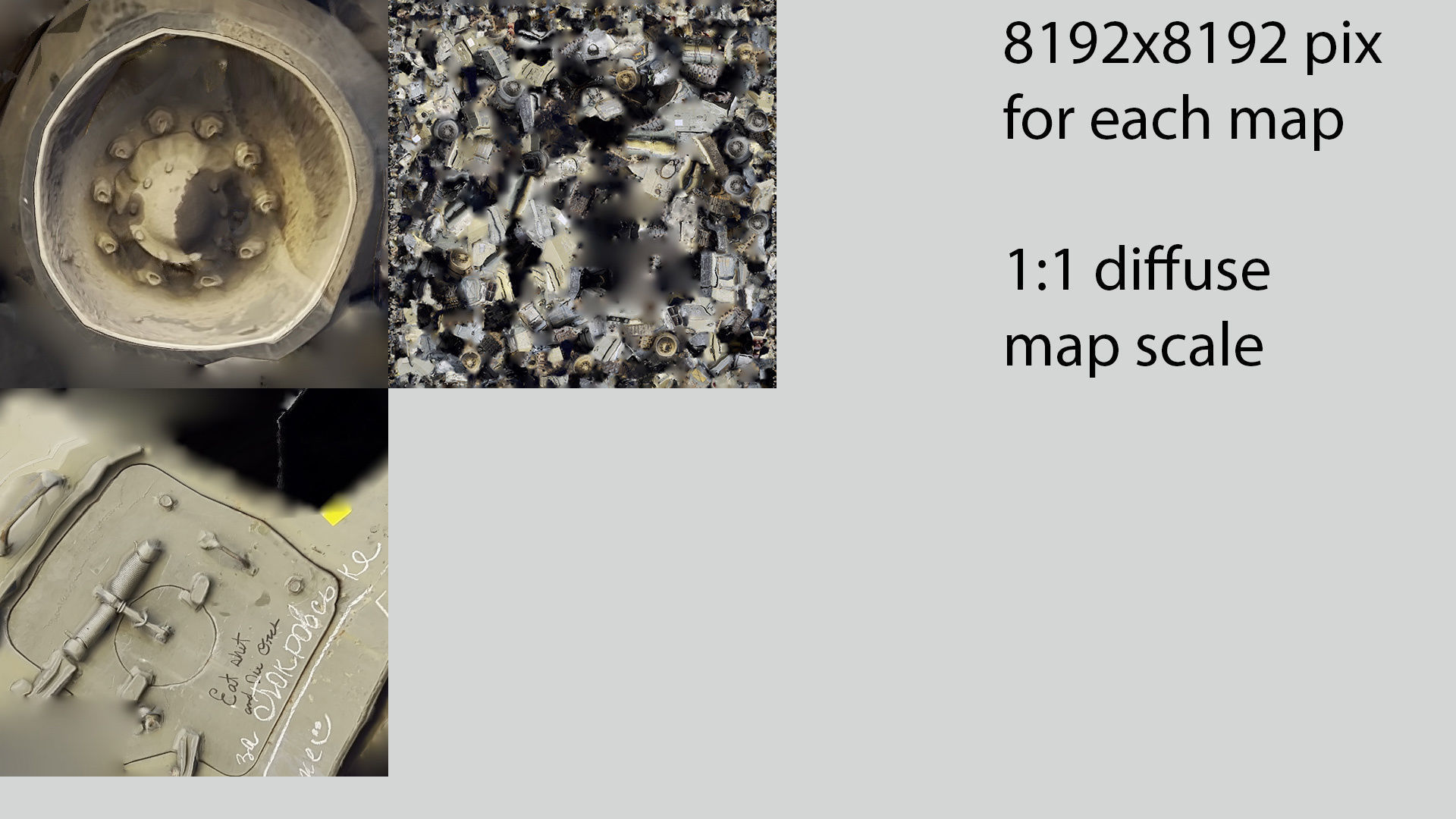 Destroyed 2S19 Msta 152 mm self-propelled howitzer M1990 3D model_6