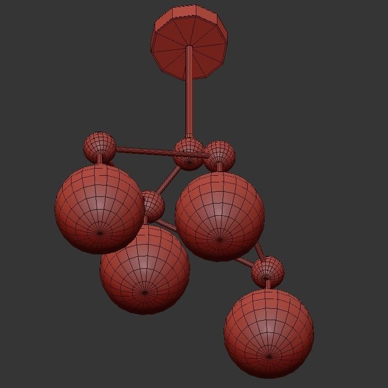 Sphere 6 3D model_2