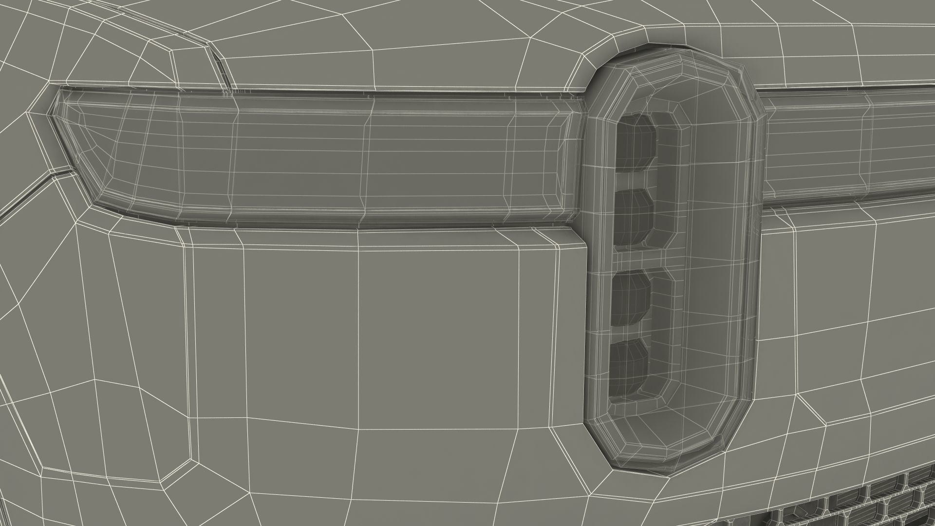 2023 Rivian R1T Pickup Blue Rigged 3D model_54