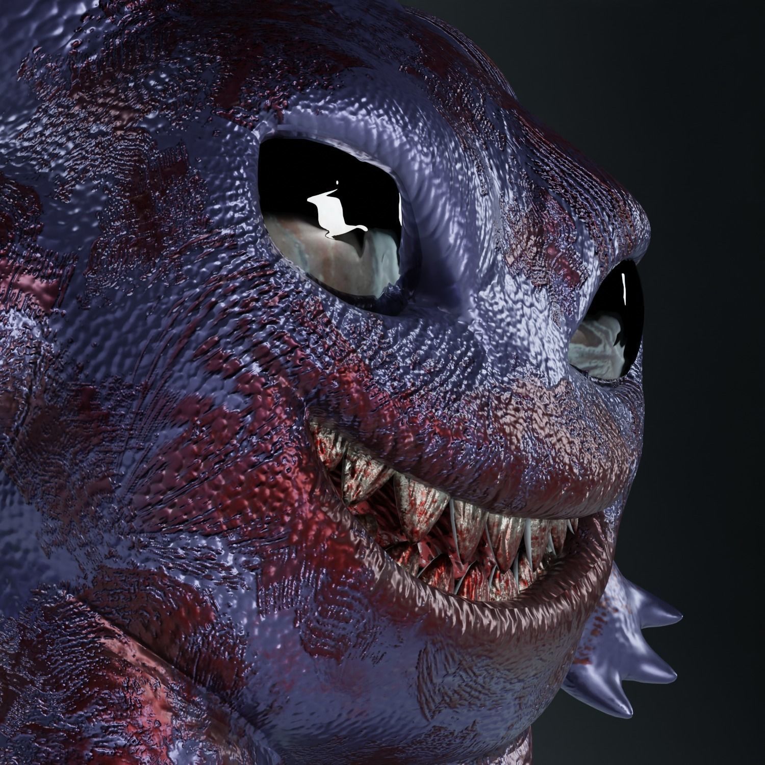 Pokemon Gengar Free 3D model_6