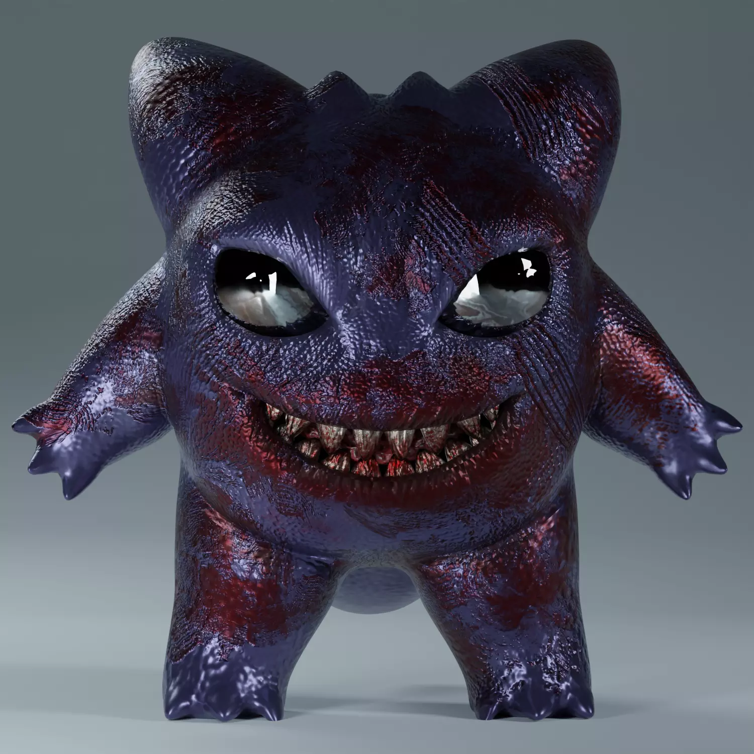 Pokemon Gengar Free 3D model_0
