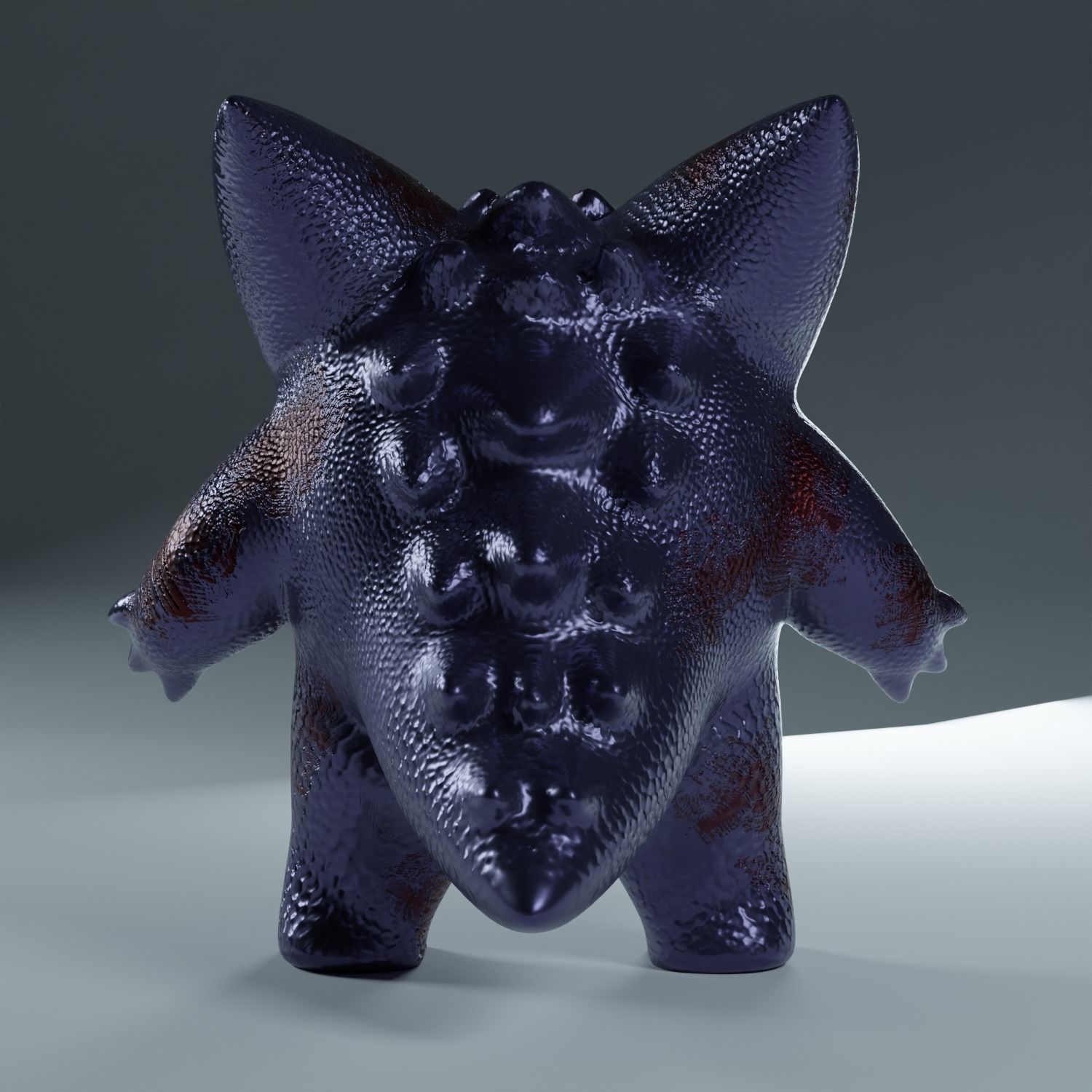 Pokemon Gengar Free 3D model_4