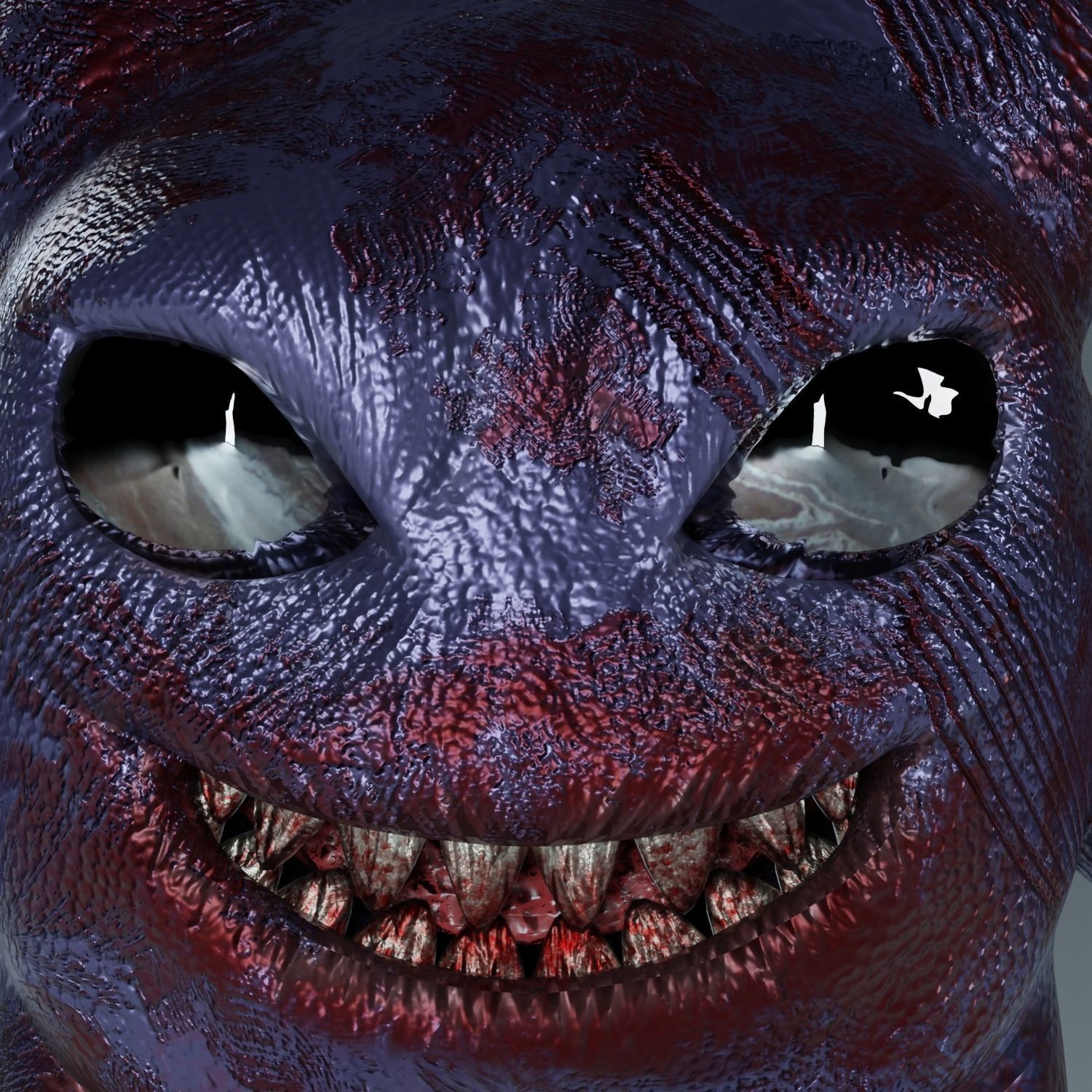 Pokemon Gengar Free 3D model_5