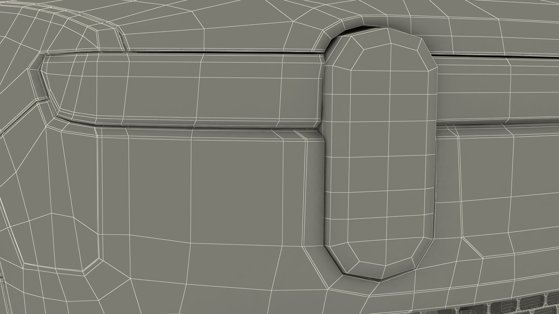 2023 Rivian R1S Simple Interior Green 3D model_37