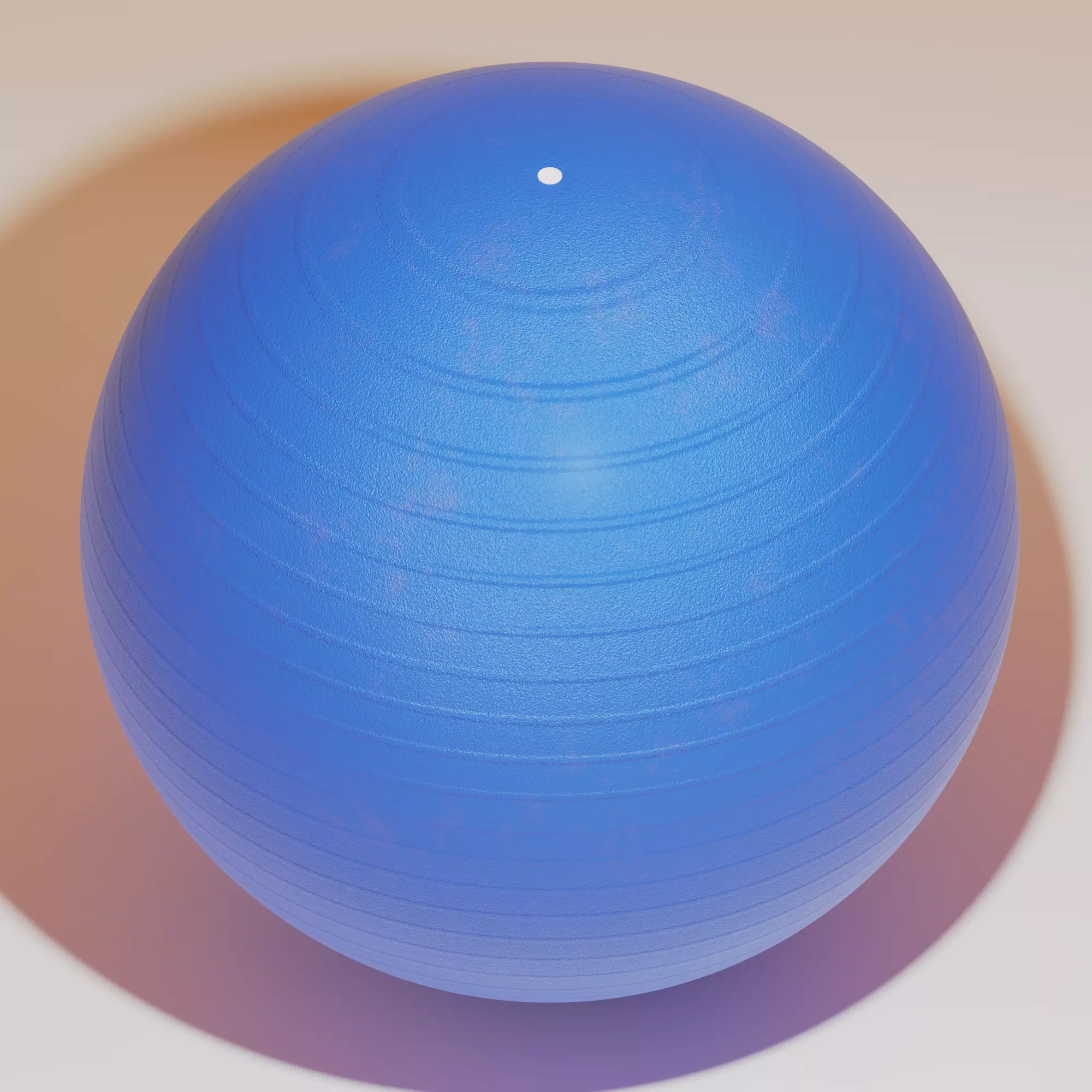Yoga ball 3D model_0