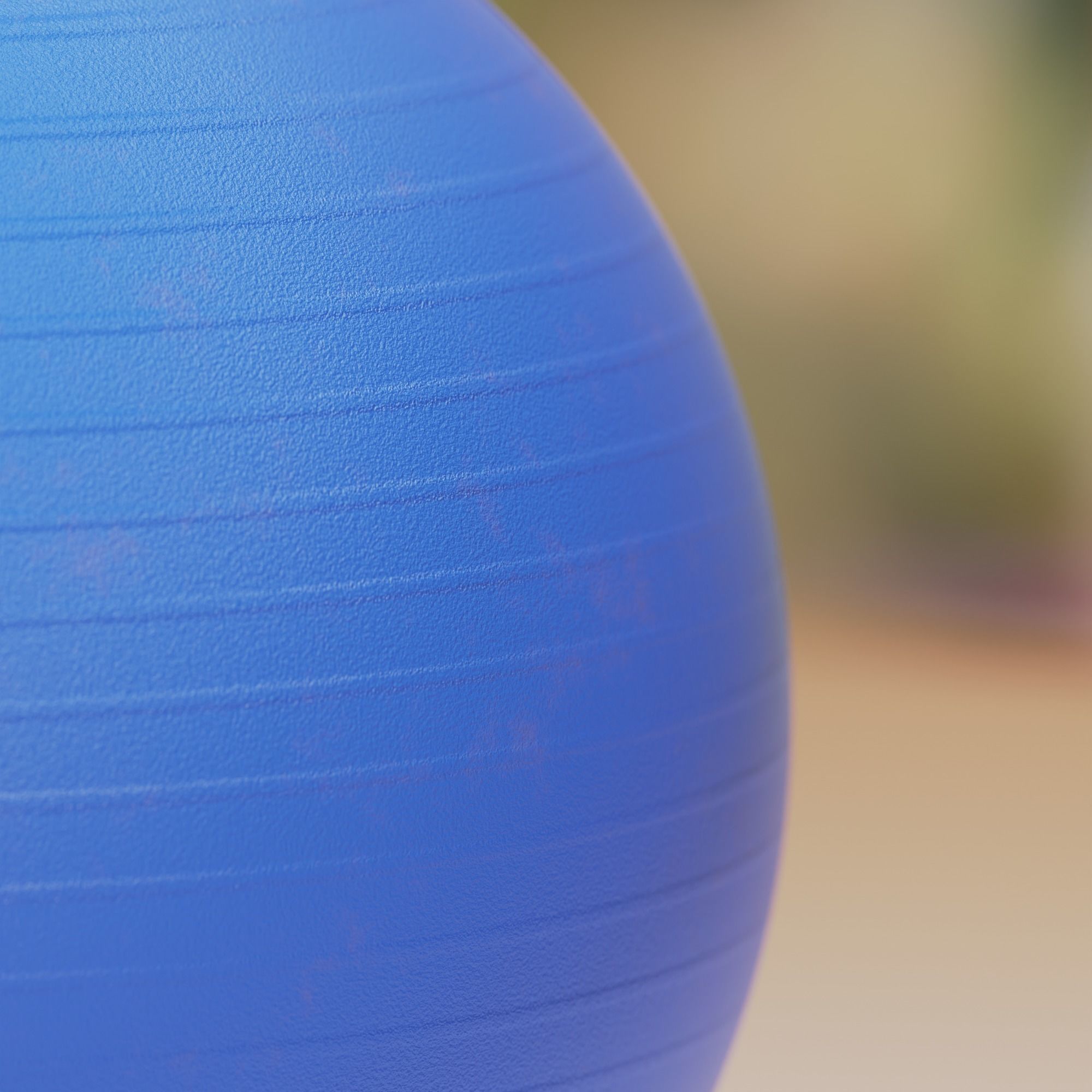 Yoga ball 3D model_3