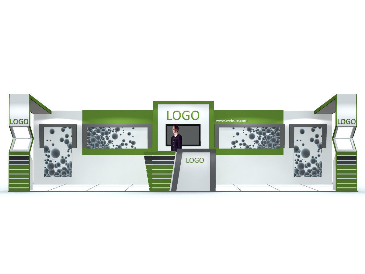 Exhibition Stand - ST0011 3D model_5