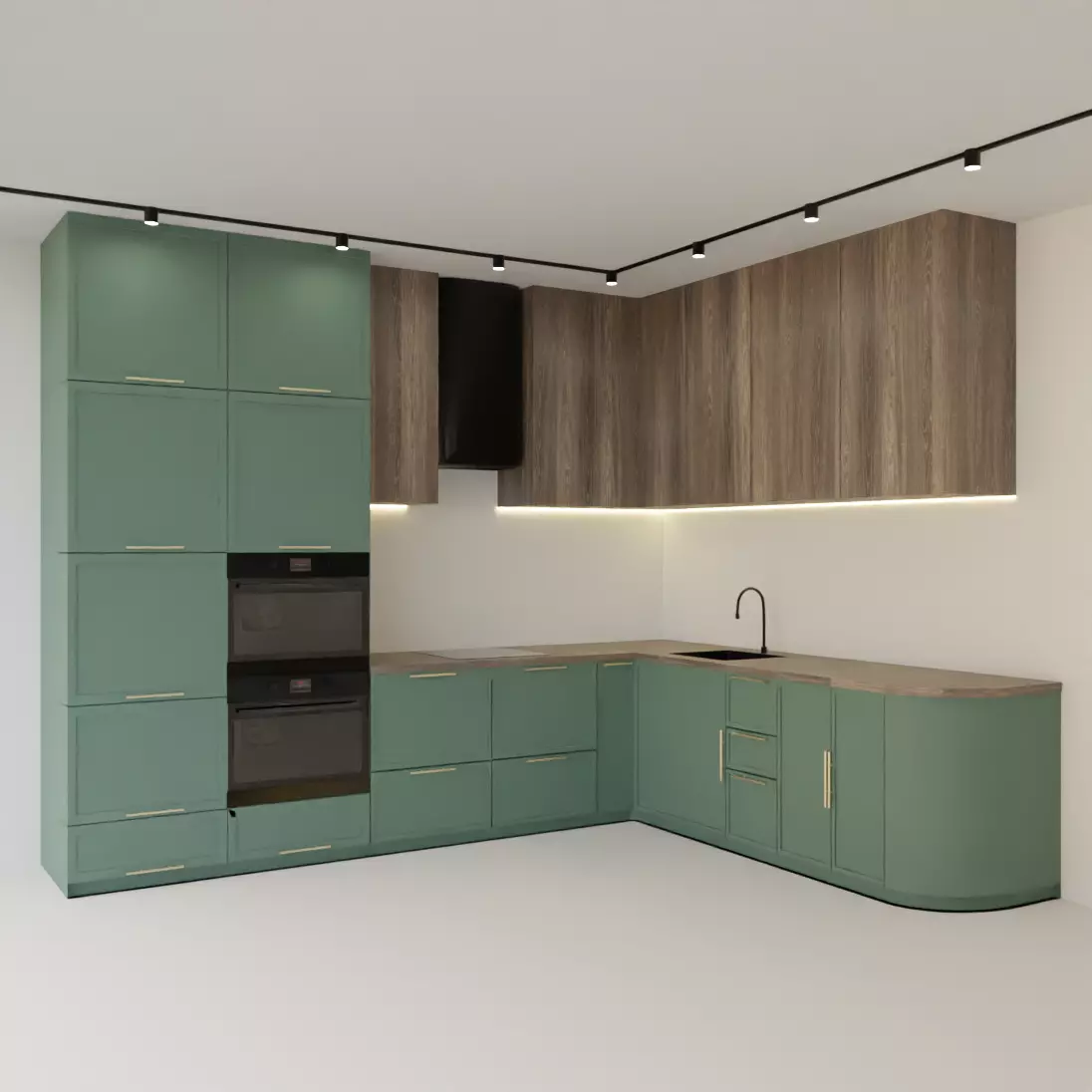 beautiful modern kitchen 3D model