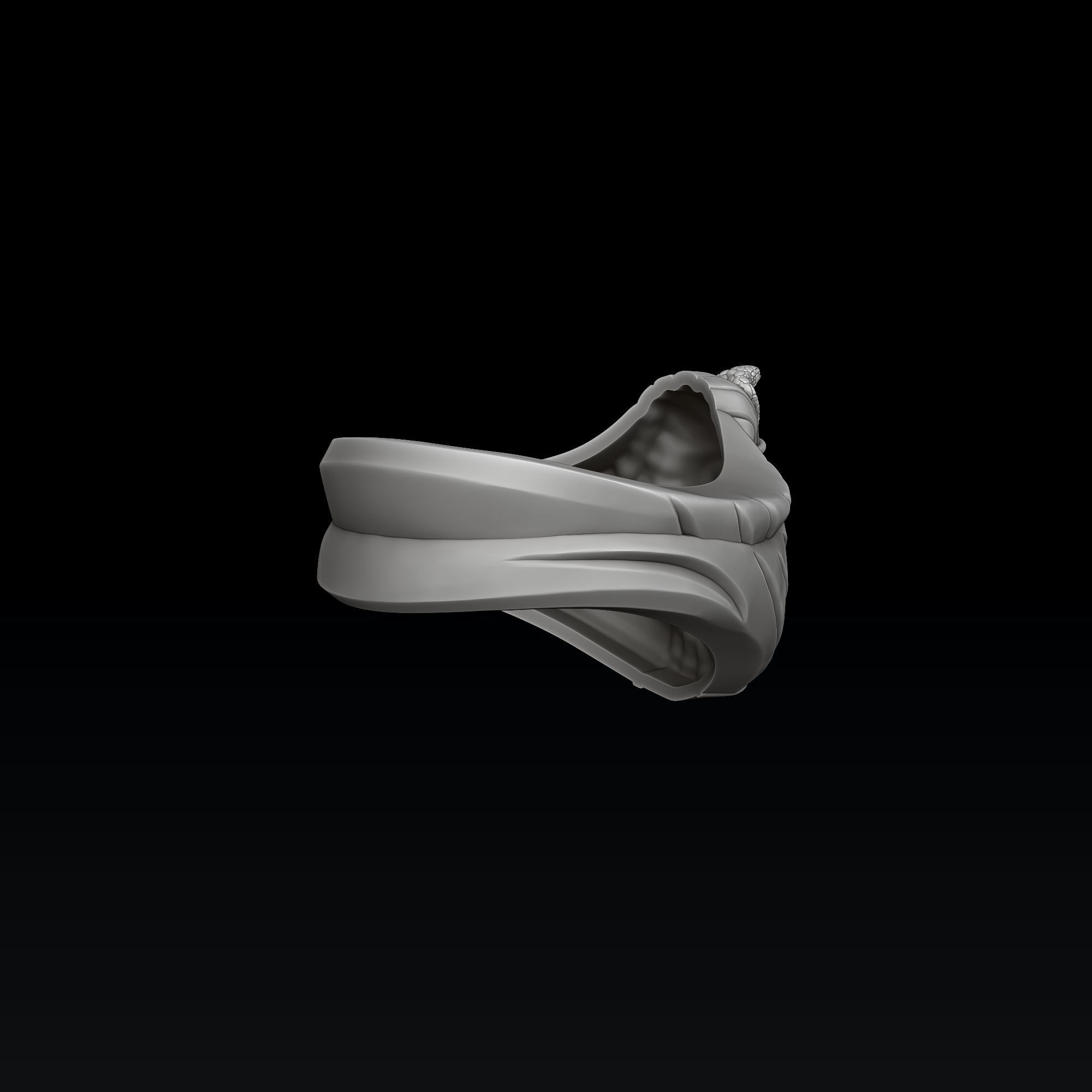 Pharaoh Ring 3D print model_6