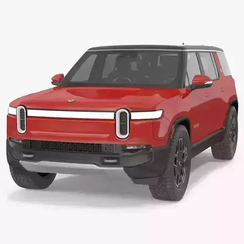 2023 Rivian R1S Quad Motor Red