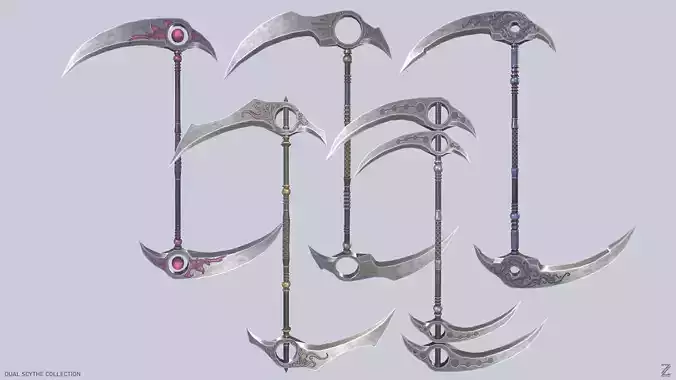 Dual scythe collection 