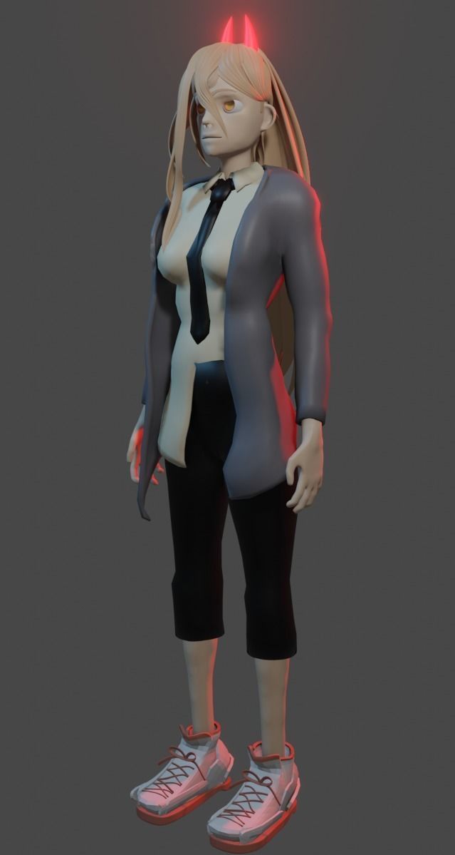 Power 3D Model Low-poly 3D model_5