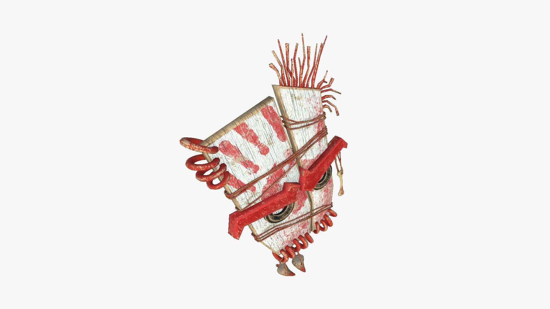 10 Tribal Masks B Collection - Costume Character Design _59