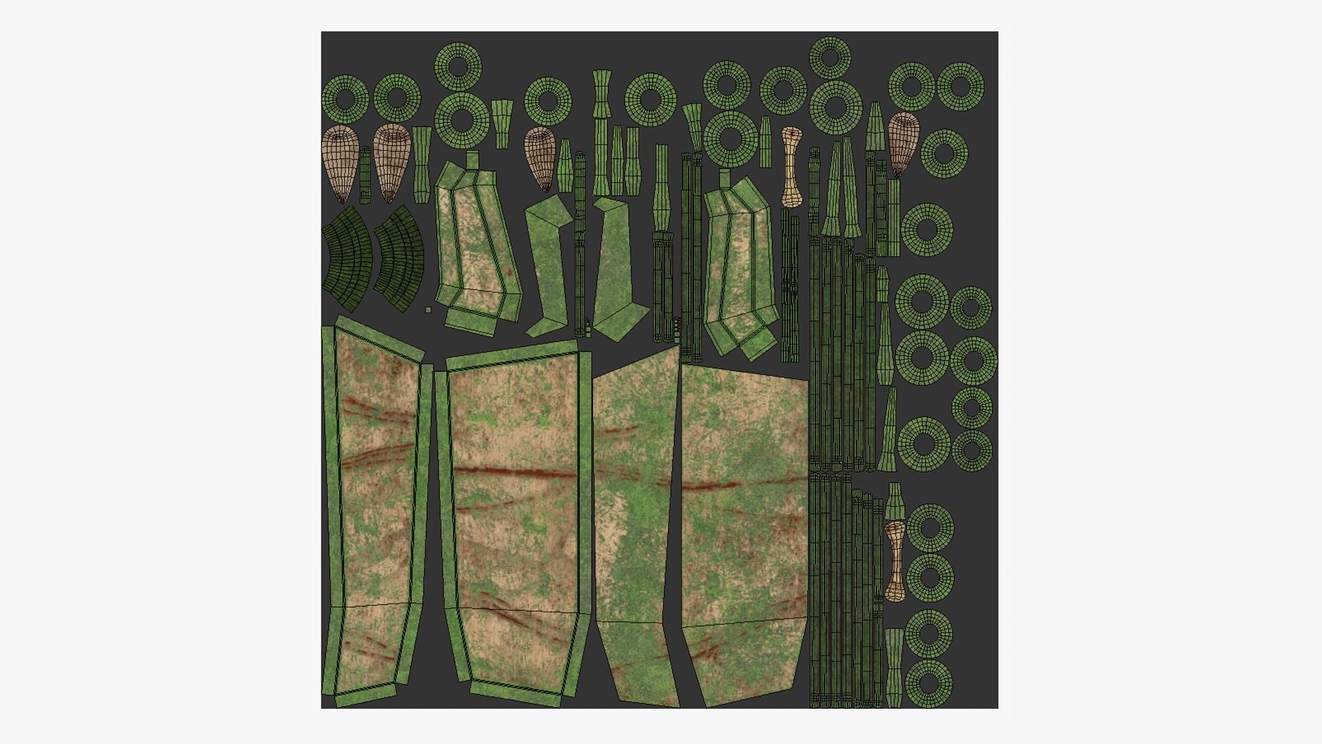 10 Tribal Masks B Collection - Costume Character Design _80